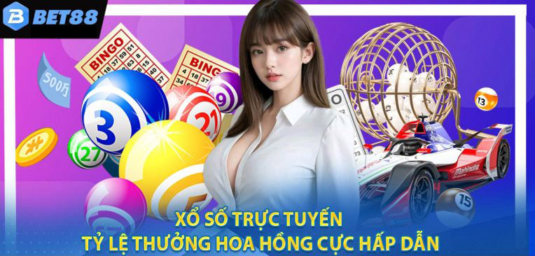 Xổ số trực tuyến Bet88 - Loại hình đỏ đen làm giàu nhanh chóng Xổ số trực tuyến Bet88 có nhiều ưu đãi hấp dẫn